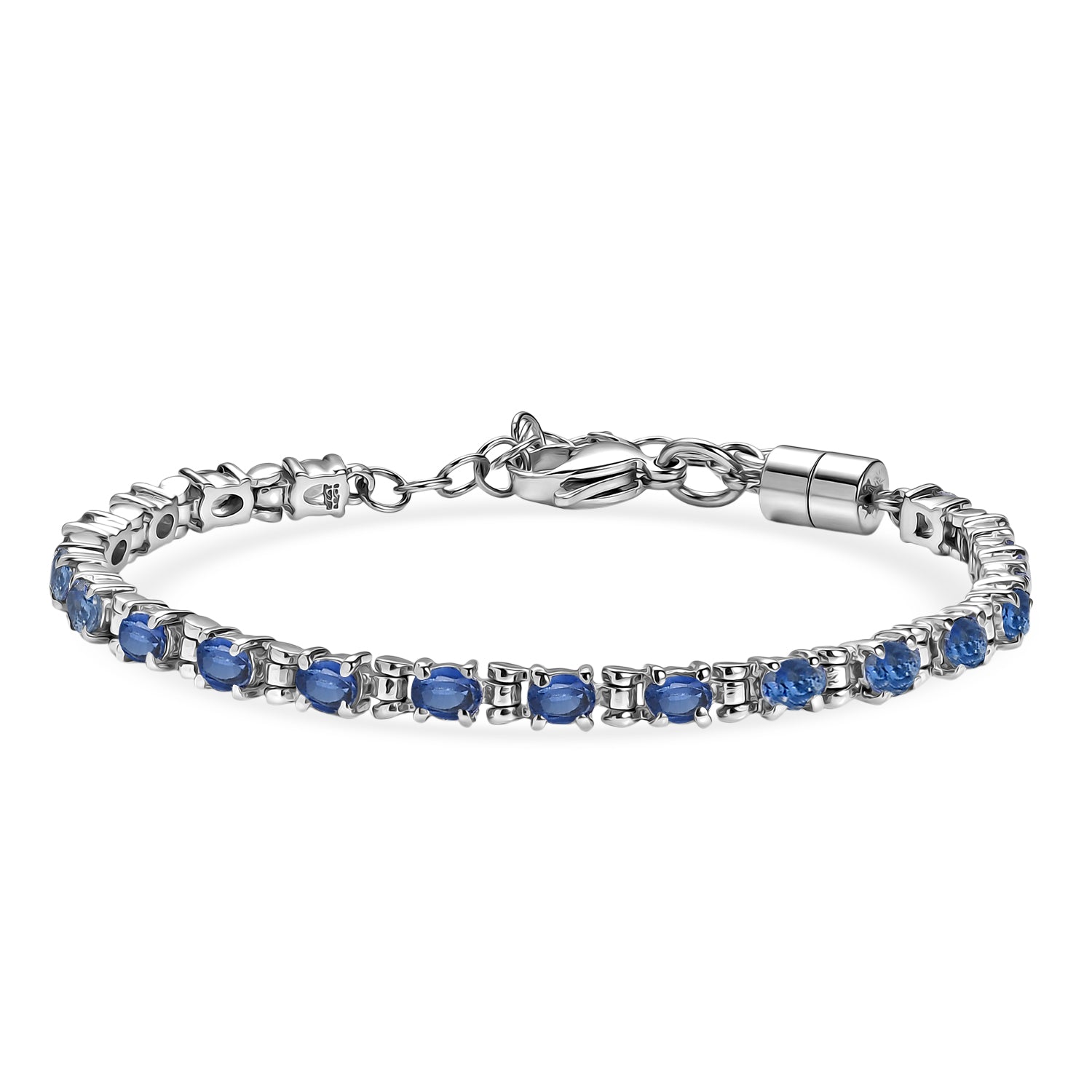 EVER TRUE Kyanit Armband ca. 15 cm + 4 cm Extender, 316L Edelstahl ca. 4,98 ct.
