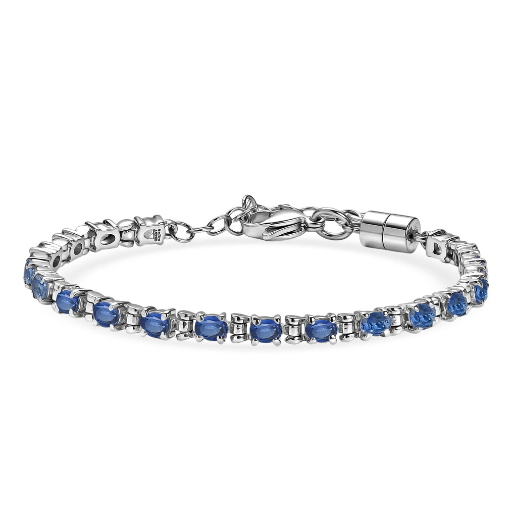 EVER TRUE Kyanit Armband ca. 15 cm + 4 cm Extender, 316L Edelstahl ca. 4,98 ct.