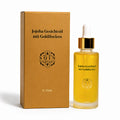 Kaltgepresstes Jojobaöl mit 24 Karat Goldflocken, 50 ml, Gesichtspflege