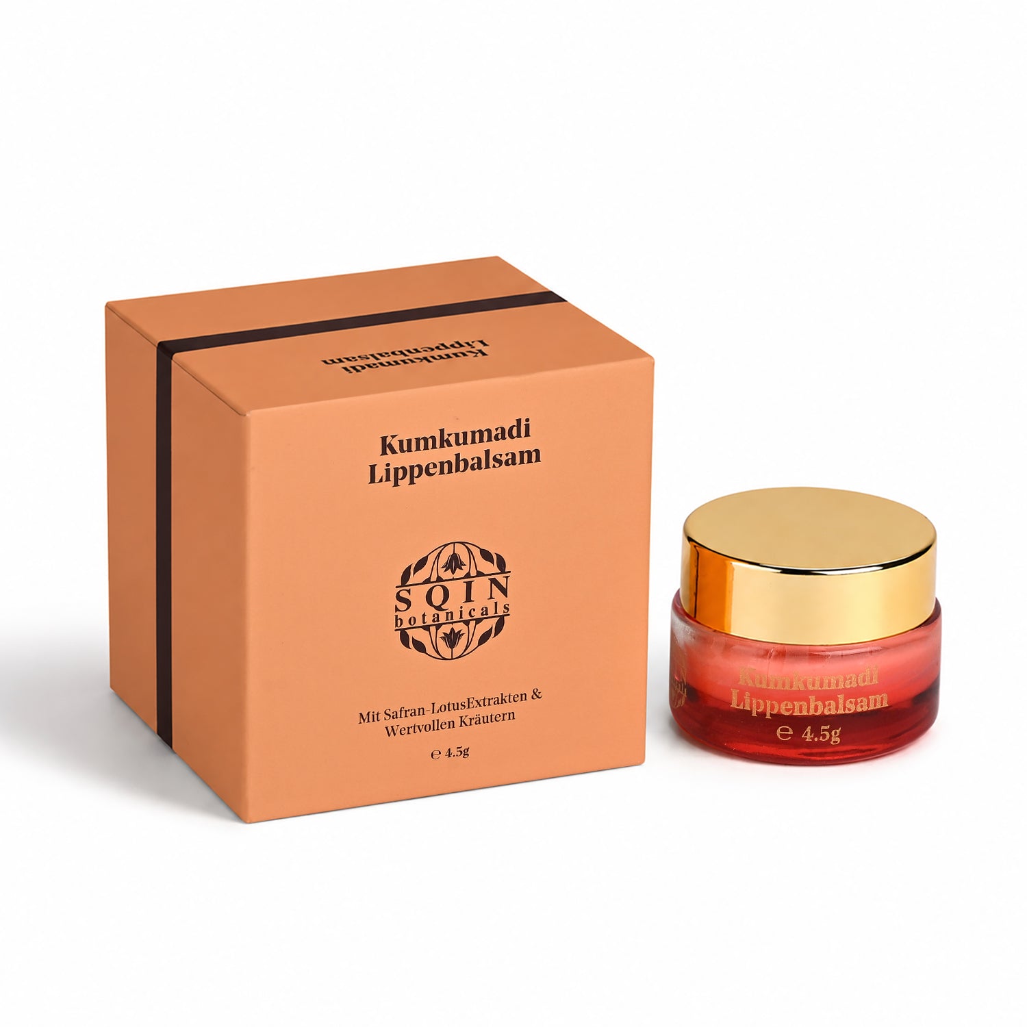 SQIN Botanicals Kumkumadi Lippenbalsam, 4,5g