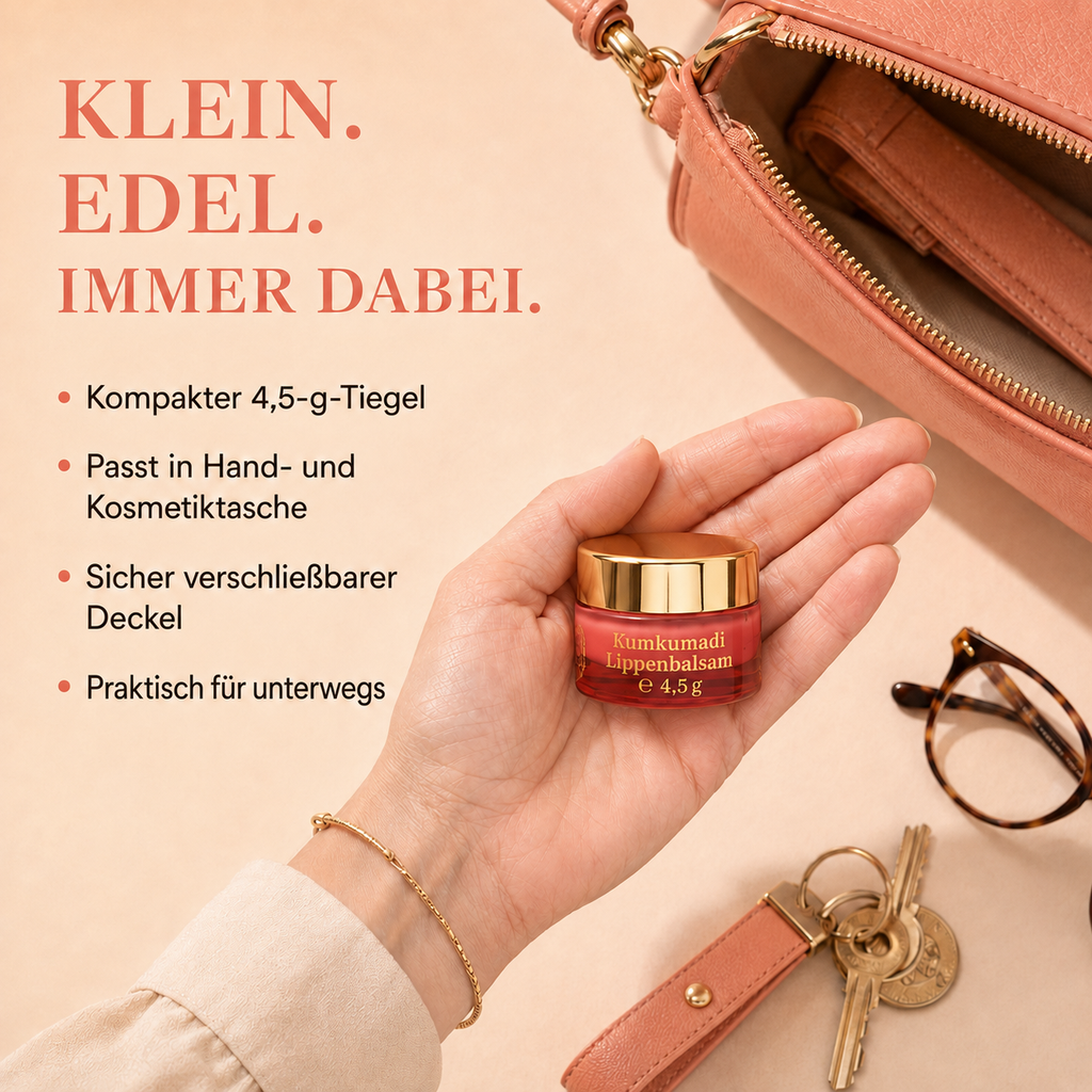 SQIN Botanicals Kumkumadi Lippenbalsam, 4,5g