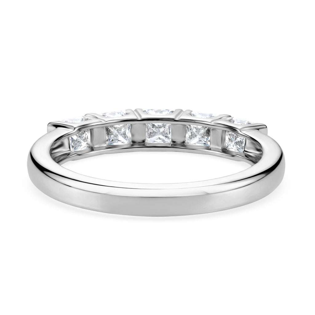 LUXURIANT DIAMOND - Lab Grown Diamant SI-GH Ring 925 Silber Rhodiniert (Größe 18.00) ca. 1,00 ct