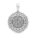 LUXURIANT DIAMOND - Lab Grown Diamant SI-GH Anhänger 925 Silber Rhodiniert ca. 3.00 ct