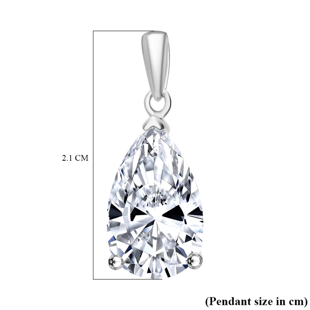 LUXURIANT DIAMOND- VS-EF Labor Diamant Anhänger und Ring in 950 Platin