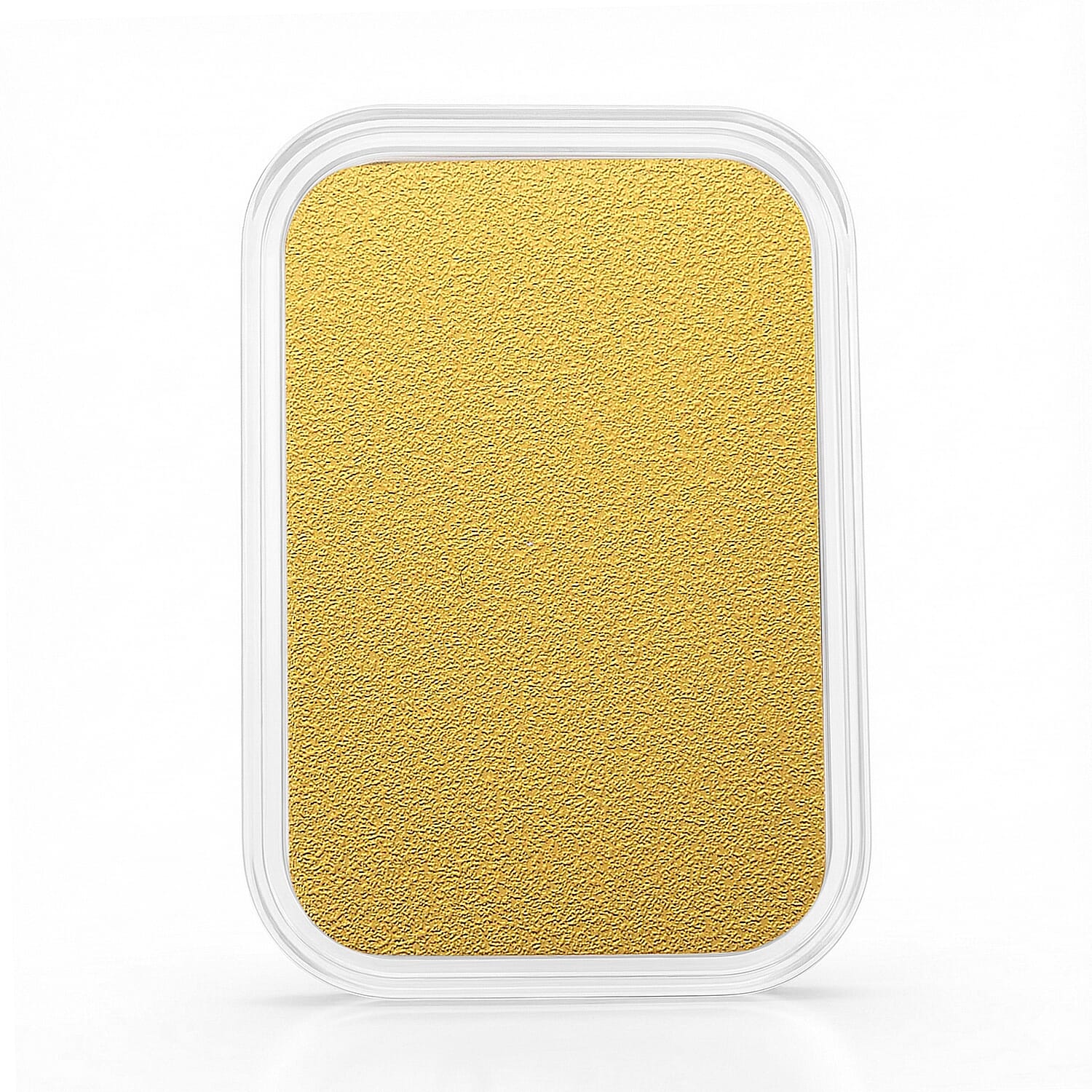 EXKLUSIVES GESCHENK - 999er Goldfolie mit Golden Gate Bridge in San Francisco, ca. 26x40 mm, ca. 10 mg