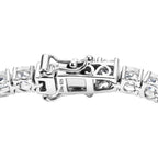 D'Joy Moissanit Armband ca. 19 cm 925 Silber Rhodiniert ca. 10,30 ct.