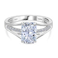 LUXURIANT DIAMOND - Lab Grown Diamant VS-EF Ring 925 Silber Rhodiniert (Größe 17.00) ca. 2,20 ct