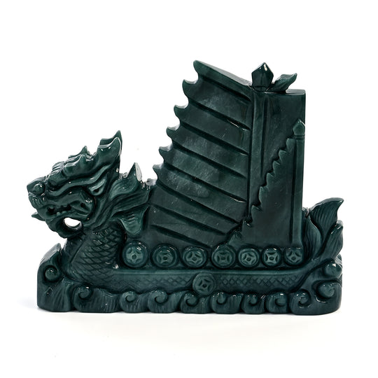 EXTREM SELTEN Natürlicher Olmek Jadeit Typ A Jade 7cm Drache Figur