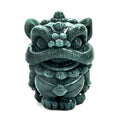 One piece  approx 7cm carving Dancing Lion  Olmec jade (Type A Natural jadeite jade)  symbolizes good fortune and prosperity