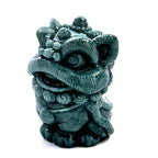 One piece  approx 7cm carving Dancing Lion  Olmec jade (Type A Natural jadeite jade)  symbolizes good fortune and prosperity