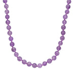 D'Joy Rose De France Amethyst Halskette ca. 50 cm 925 Silber Rhodiniert ca. 300.00 ct