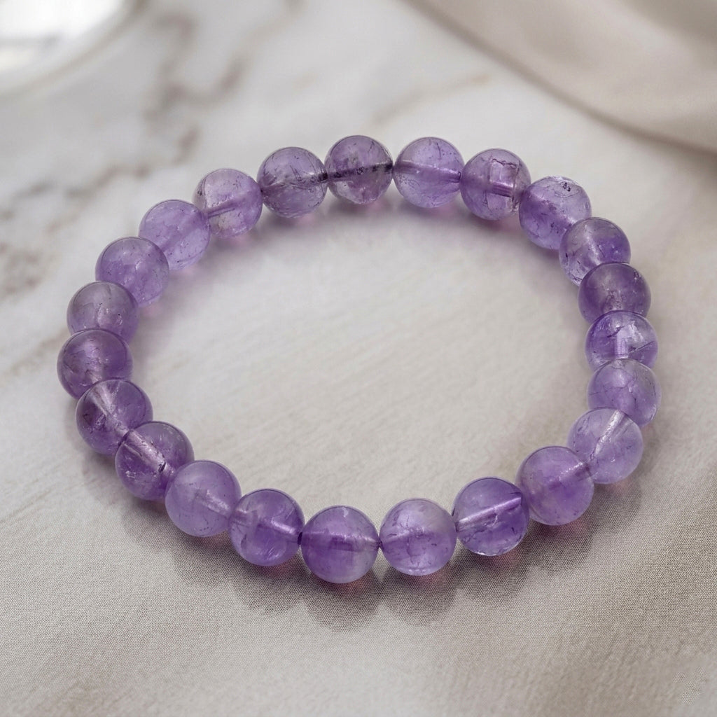 Rose De France Amethyst Armband 18 cm ca. 120.00 ct