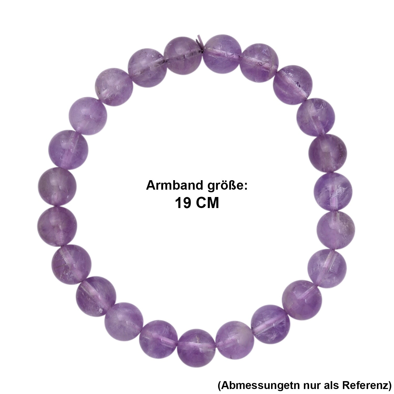 Rose De France Amethyst Armband 18 cm ca. 120.00 ct