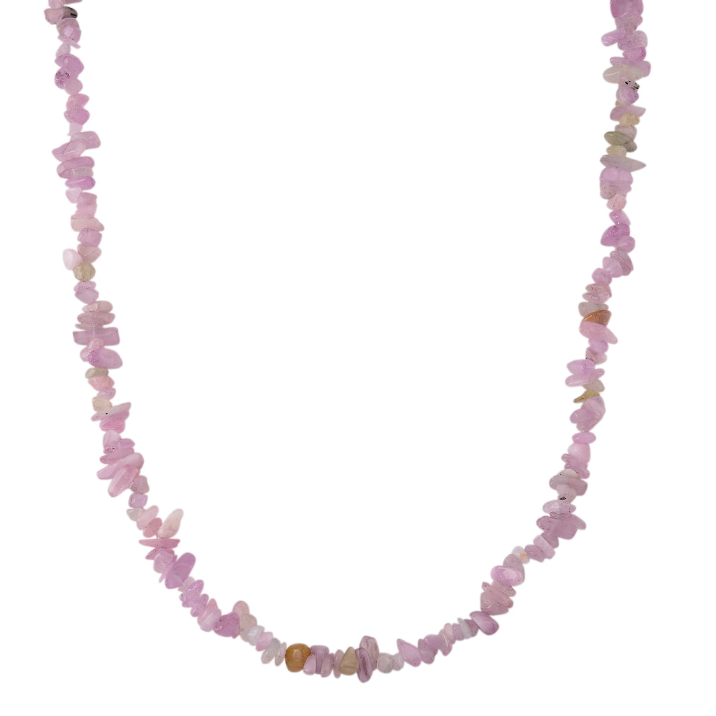 Kunzit Halskette 76 cm ca. 310.00 ct