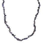 Tansanit Halskette 76 cm ca. 310.00 ct