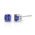 D'Joy AA Tansanit Ohrringe 925 Silber Rhodiniert ca. 1,81 ct.