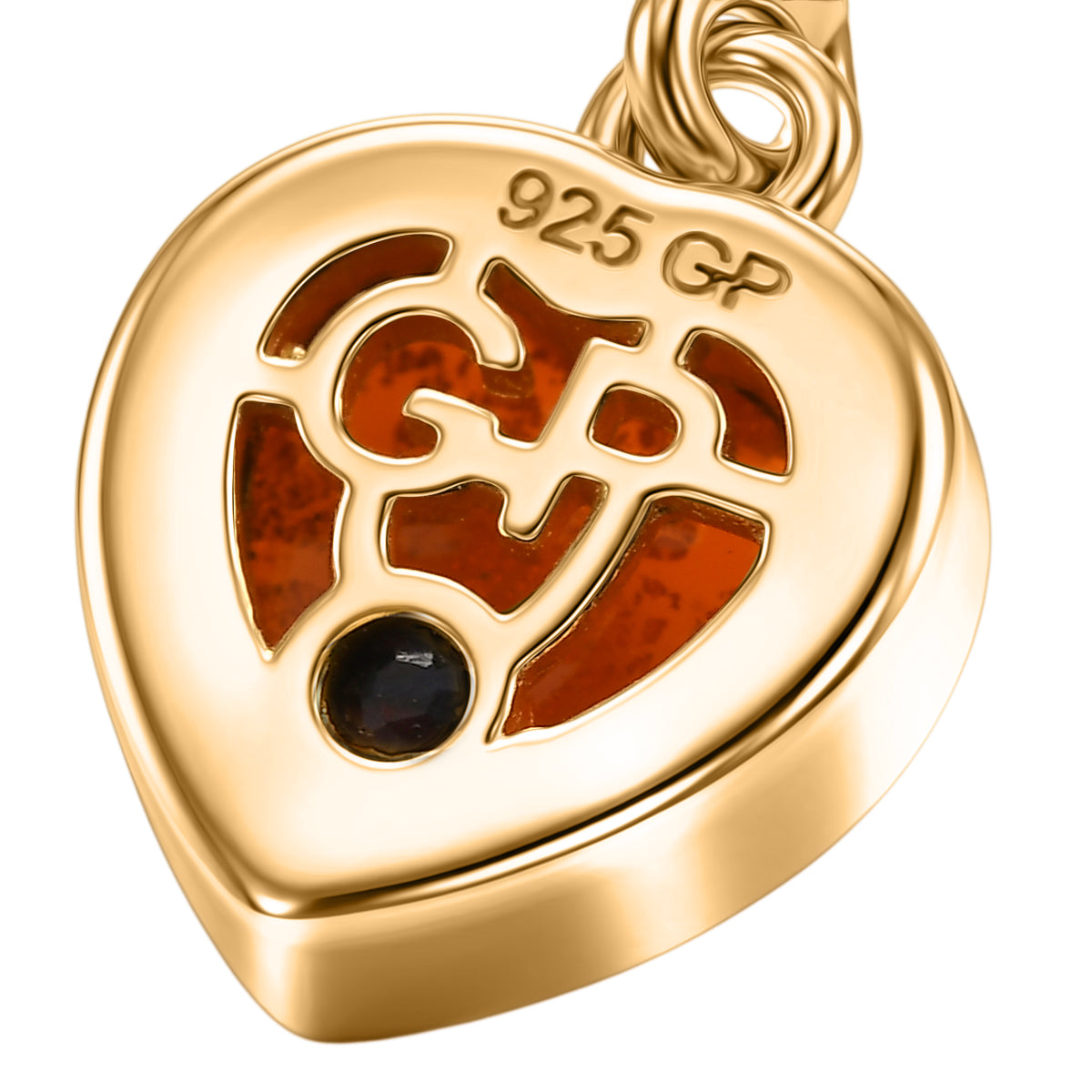 GP Whispers of Murano Kollektion - Murano aus Italien, Kanchanaburi Blauer Saphir Ohrringe 925 Silber 750 Gelbgold vermeil ca. 2.69 ct