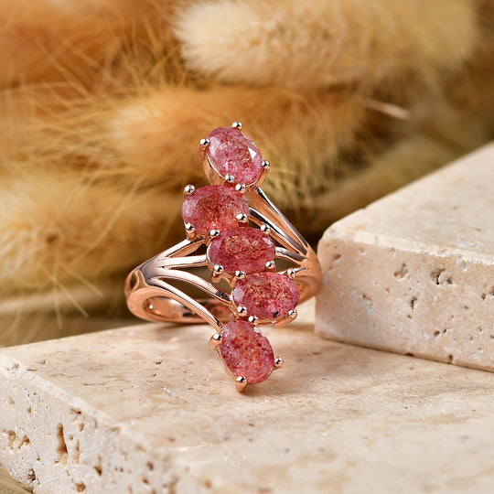 EVER TRUE AA Tansanischer Natronite Ring Reine Bronze (Größe 19.00) ca. 3,67 ct