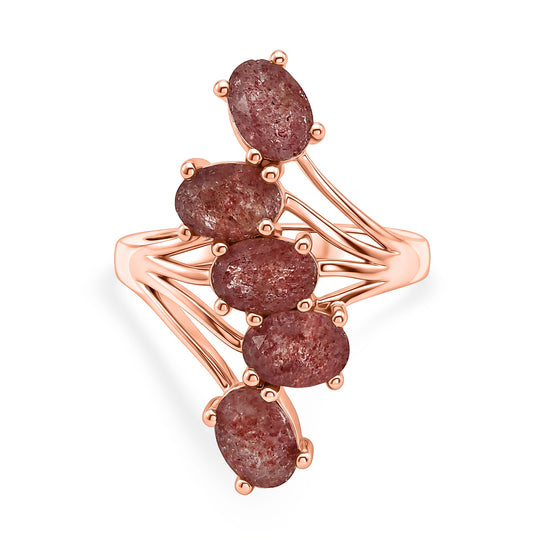 EVER TRUE AA Tansanischer Natronite Ring Reine Bronze (Größe 19.00) ca. 3,67 ct