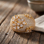 Weißer Zirkonia Ring Nickelfreies Messing (Größe 19.00)