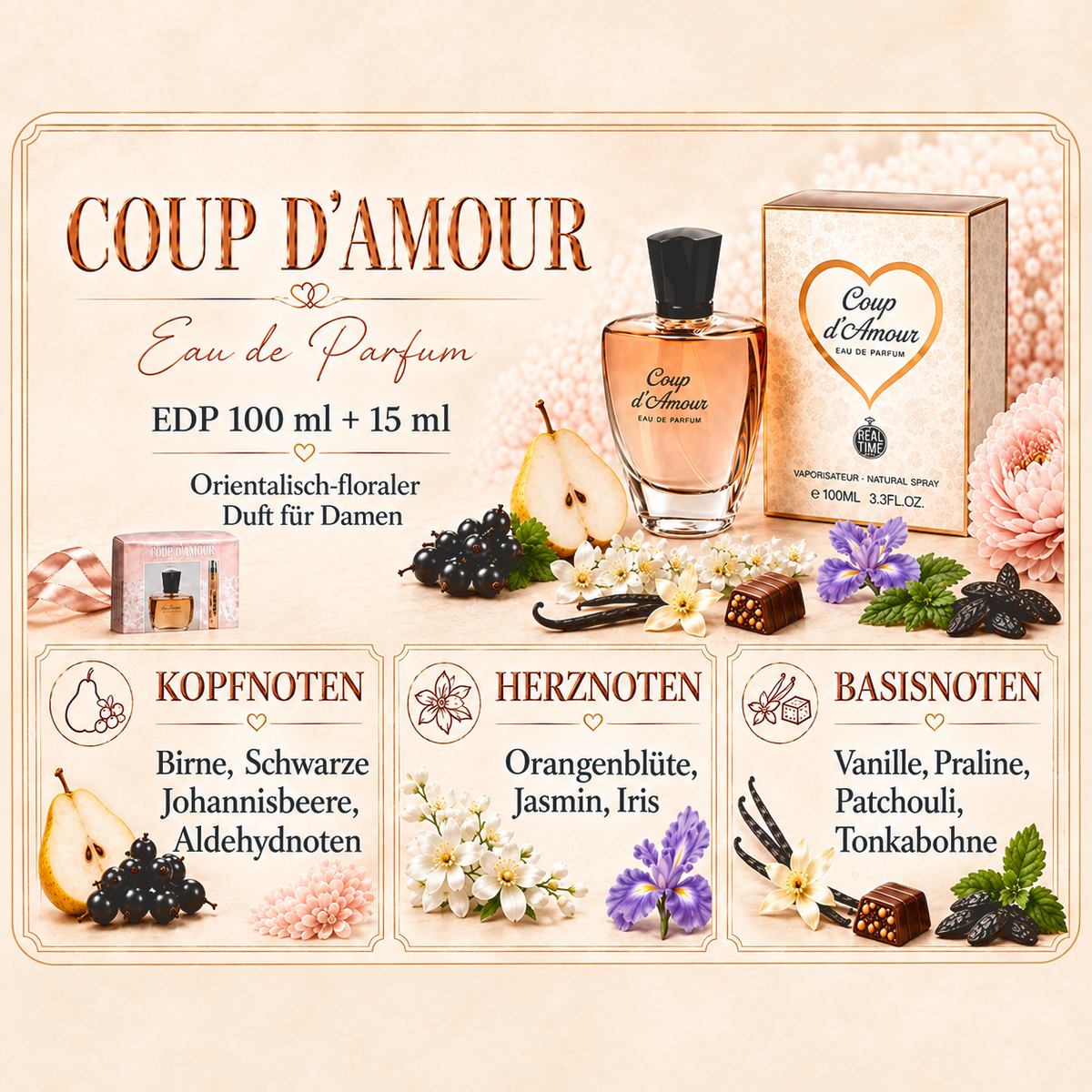 Loveliness Sensuelle, EDT 100ML + 15ML