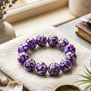 Rosa Murano-Stil (15 mm) Armband 20.32 cm 295.60 ct