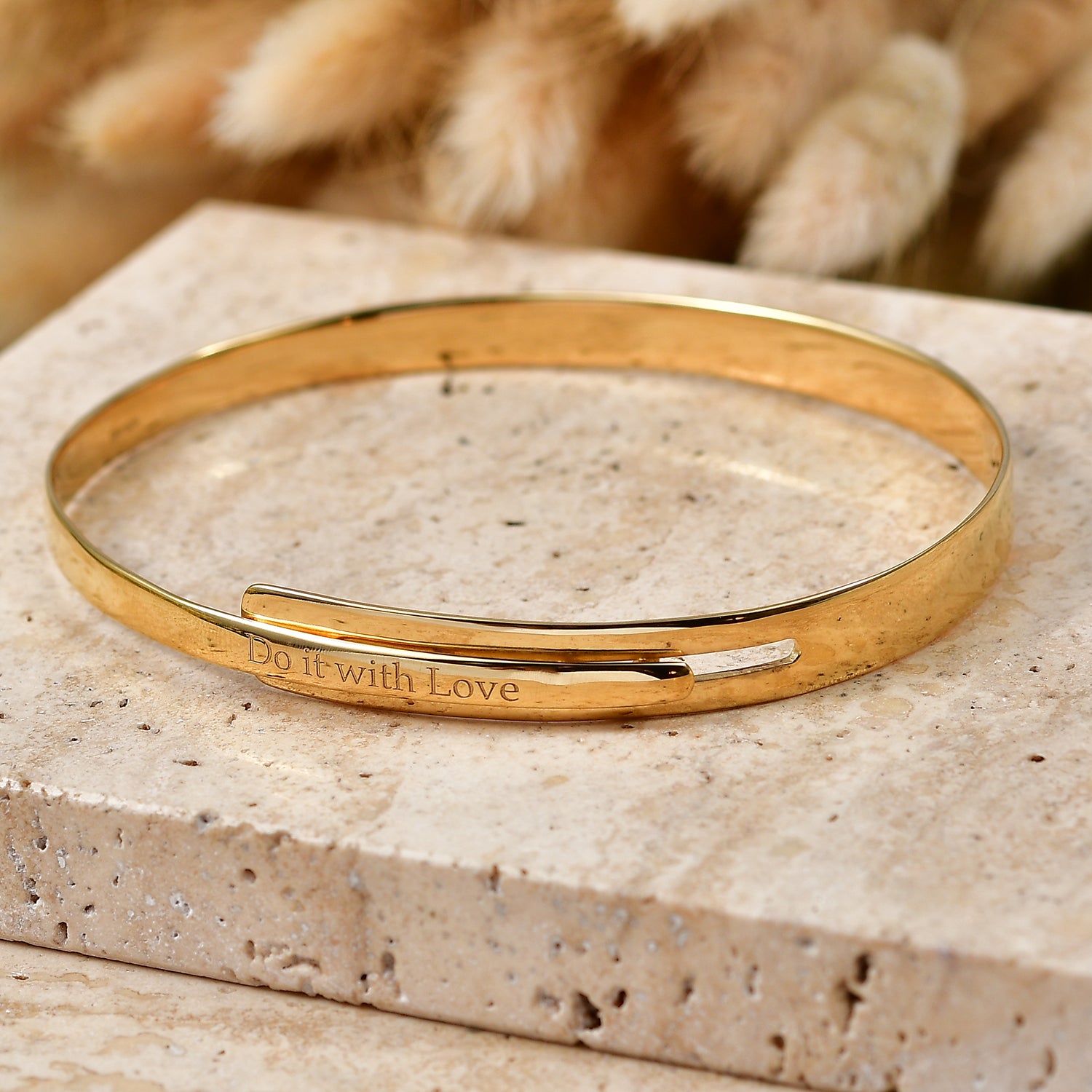 D'Joy 925 Silber 750 Gelbgold vermeil Armreif Flexibles (19cm-20cm) ca. 13,80g