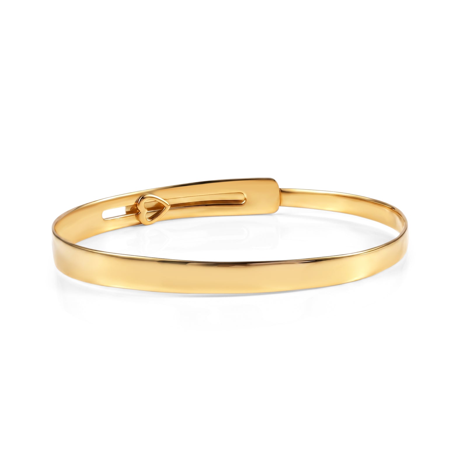 D'Joy 925 Silber 750 Gelbgold vermeil Armreif Flexibles (19cm-20cm) ca. 13,80g