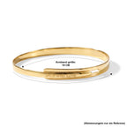 D'Joy 925 Silber 750 Gelbgold vermeil Armreif Flexibles (19cm-20cm) ca. 13,80g