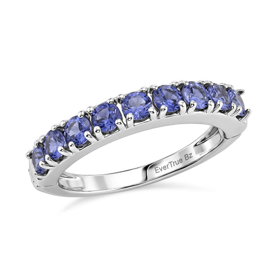 D'Joy Tansanit Ring Reine Bronze (Größe 21.00) ca. 0,97 ct