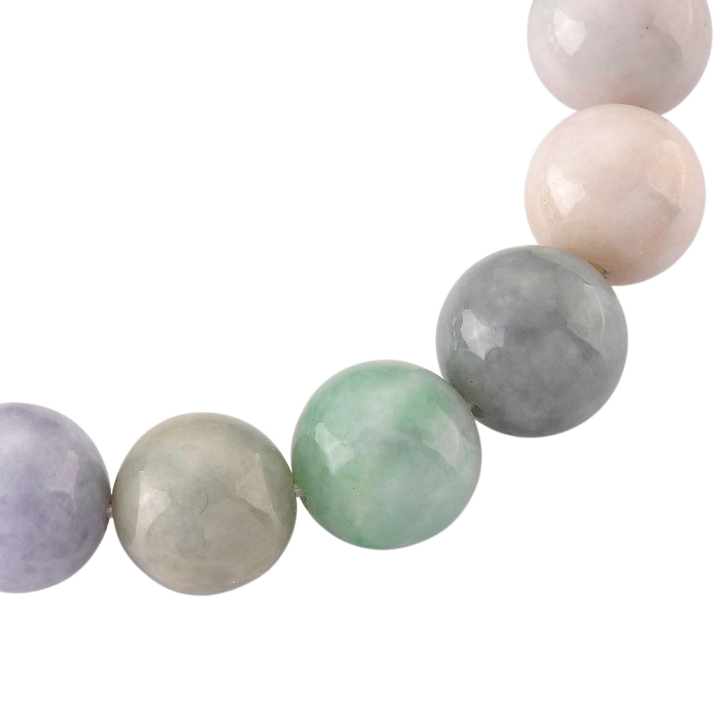 Mehrfarbig Jade Armband Flexibles cm ca. 310,00 ct.