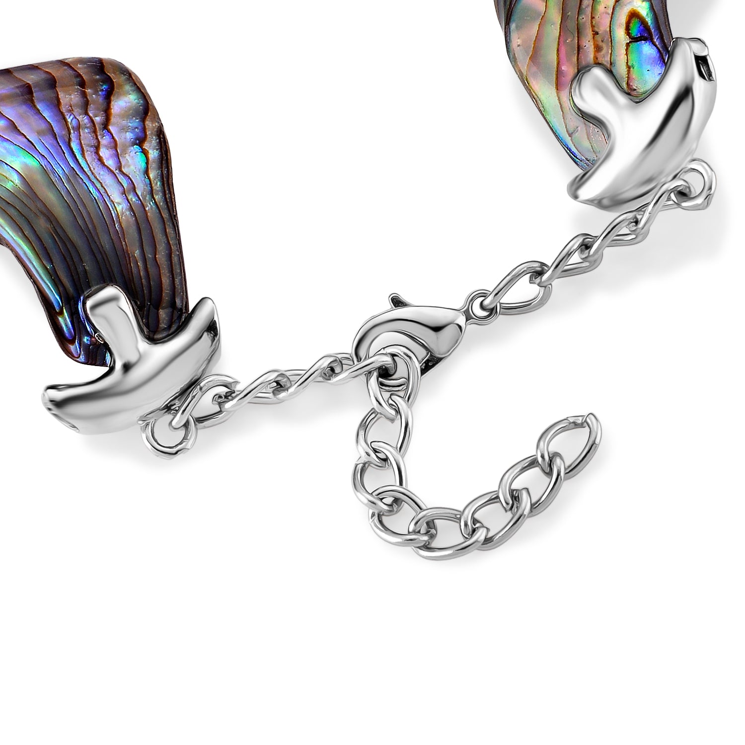 Abalone Muschel Armband, flexibel, Nickelfreies Messing ca. 65.00 ct