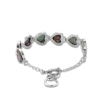 Abalone Muschel Armband ca. Flexibles cm Nickelfreies Messing ca. 50.00 ct