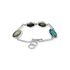 Abalone Muschel Armband ca. Flexibles cm Nickelfreies Messing ca. 45.00 ct