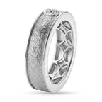 LUXURIANT DIAMOND - Lab Grown Diamant SI-GH Ring 925 Silber Rhodiniert (Größe 20.00) ca. 0,20 ct