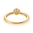 Rhodiniert und 750 Gelbgold Vermeil