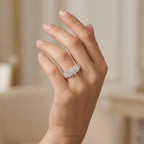 LUXURIANT DIAMOND - Lab Grown Diamant SI-GH Ring 925 Silber 750 Gelbgold Vermeil (Größe 19.00) ca. 2.00 ct