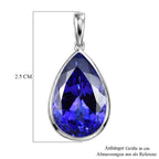 SEHR SELTENER LUXORO Tansanit Anhänger 375 Gold ca. 6.09 ct