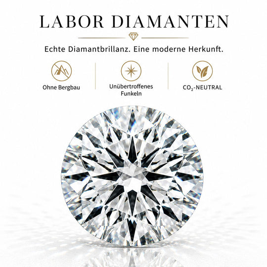 LUXURIANT DIAMOND - Weißer Diamant SI-GH Ring 925 Silber Rhodiniert (Größe 19.00) (12-15 Werktage Lieferzeit) ca. 1.50 ct