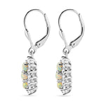 D'Joy AA Natürlicher, äthiopischer Welo Opal Ohrringe 925 Silber Rhodiniert ca. 2.53 ct