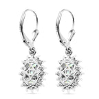 D'Joy AA Natürlicher, äthiopischer Welo Opal Ohrringe 925 Silber Rhodiniert ca. 2.53 ct