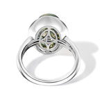 EVER TRUE Moosachat Ring Reine Bronze (Größe 17.00) ca. 6,01 ct