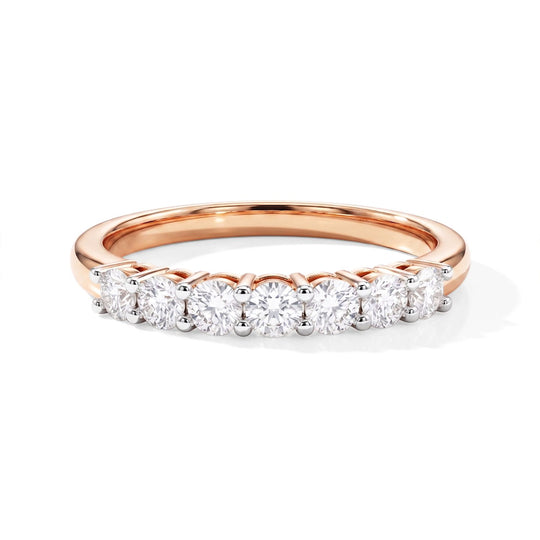 LUXURIANT DIAMOND- Lab Grown Diamant GH Ring 925 Silber 750 Roségold vermeil, 10-15 Werktage Lieferzeit (Größe 21.00) ca. 0.25 ct