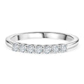 D'Joy SI-GH Labor Diamant Ring, 925 Silber rhodiniert - 0,25 ct.