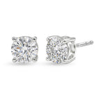 LUXURIANT DIAMOND - Lab Grown Diamant 100 Facetten-GH Ohrringe 925 Silber Rhodiniert ca. 2,11 ct.