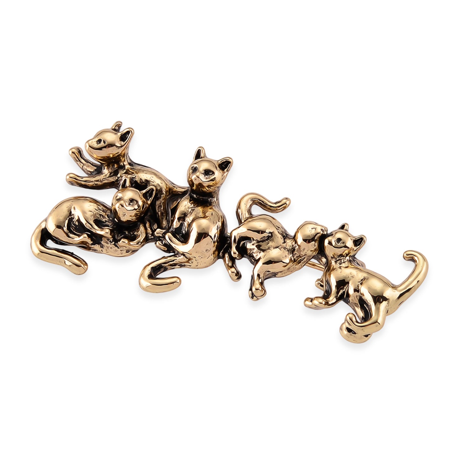 Reine Legierung Antikes Gold Brosche 8,40g