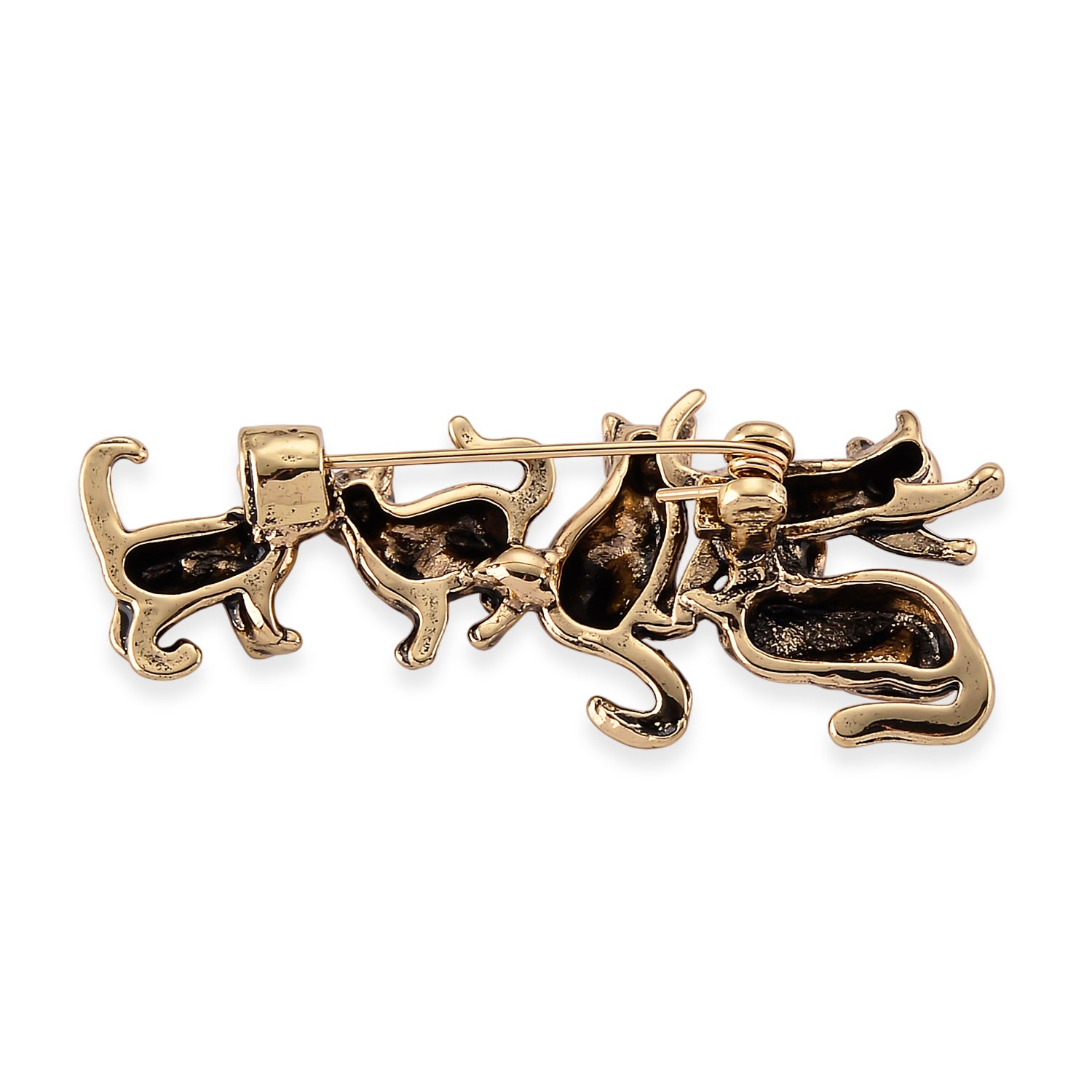 Reine Legierung Antikes Gold Brosche 8,40g