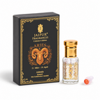 Aries ?  Jaipur Attar / Oil: Adonis Key Notes (Vibe): Rose • Frankincense • Patchouli • Cacao Recommended Stone / Crystal: Carnelian (courage & drive) With Gold Flakes