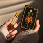 Aries ?  Jaipur Attar / Oil: Adonis Key Notes (Vibe): Rose • Frankincense • Patchouli • Cacao Recommended Stone / Crystal: Carnelian (courage & drive) With Gold Flakes