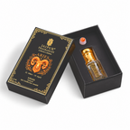 Aries ?  Jaipur Attar / Oil: Adonis Key Notes (Vibe): Rose • Frankincense • Patchouli • Cacao Recommended Stone / Crystal: Carnelian (courage & drive) With Gold Flakes